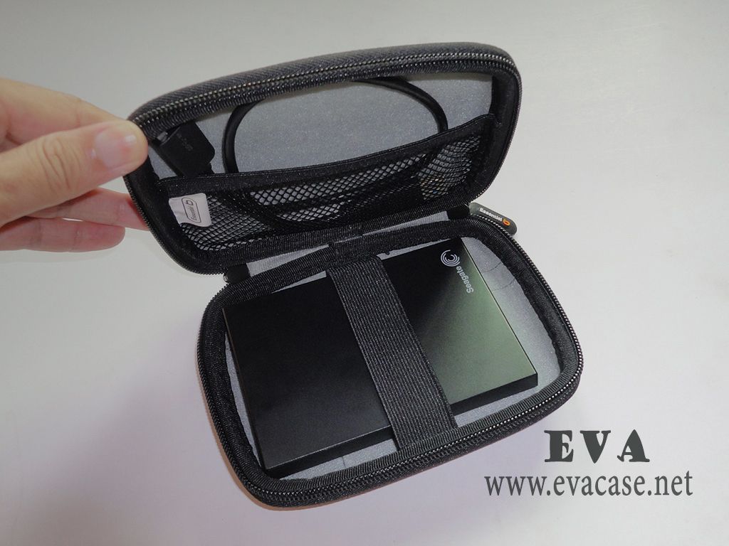 Essentiel B external hard disk drive pouch case made from EVA nylon